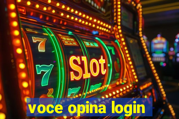 voce opina login